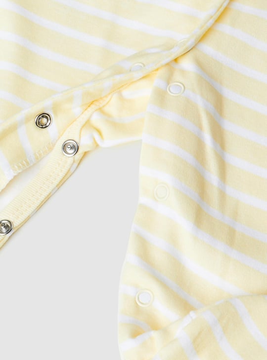 Girls Printed Anti-Bacterial Sleepsuit - Pack of 2 