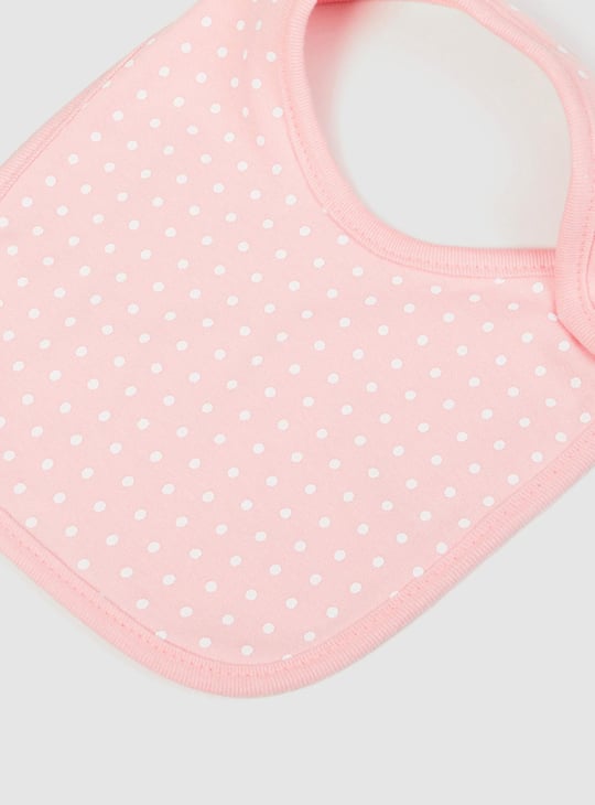 Girls Printed Bib - Pack of 2