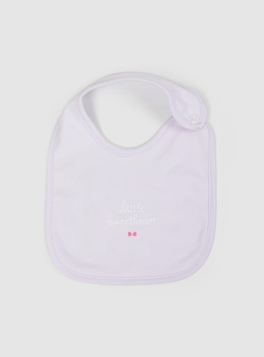 Girls Printed Bib - Pack of 2