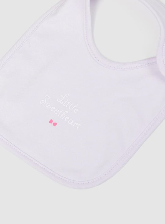 Girls Printed Bib - Pack of 2