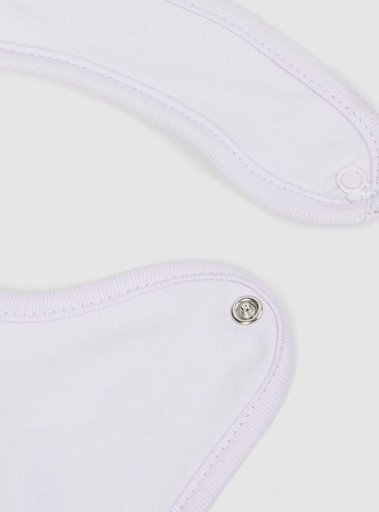 Girls Printed Bib - Pack of 2