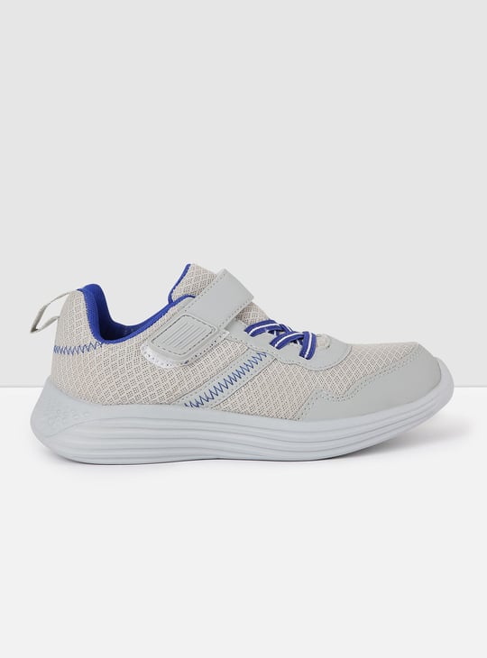 Boys Mesh Velcro-Strap Sports Shoes
