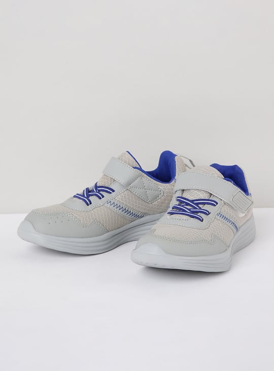 Boys Mesh Velcro-Strap Sports Shoes