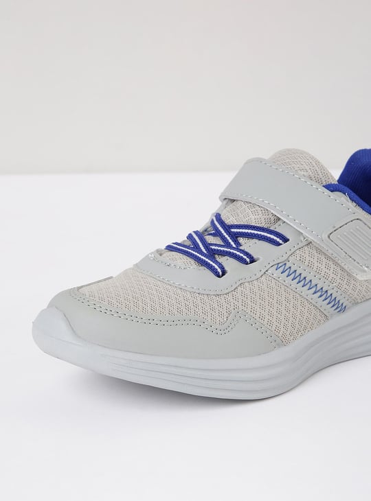 Boys Mesh Velcro-Strap Sports Shoes