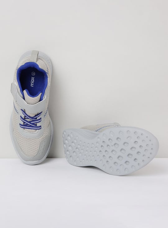 Boys Mesh Velcro-Strap Sports Shoes