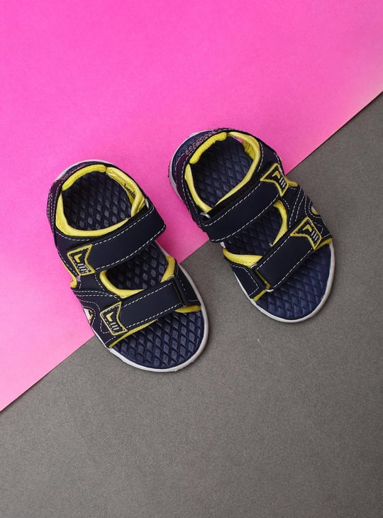 Boys Textured Open Toe Sandals