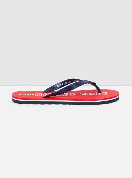Men Printed Flip Flops 