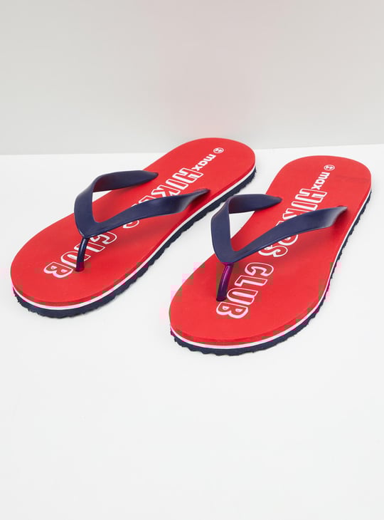 Men Printed Flip Flops 