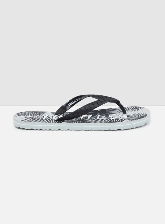 Men Printed Flip Flops 