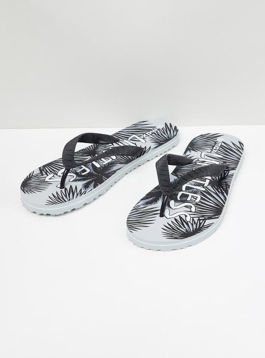 Men Printed Flip Flops 