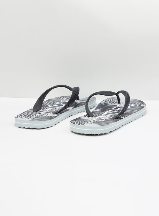 Men Printed Flip Flops 