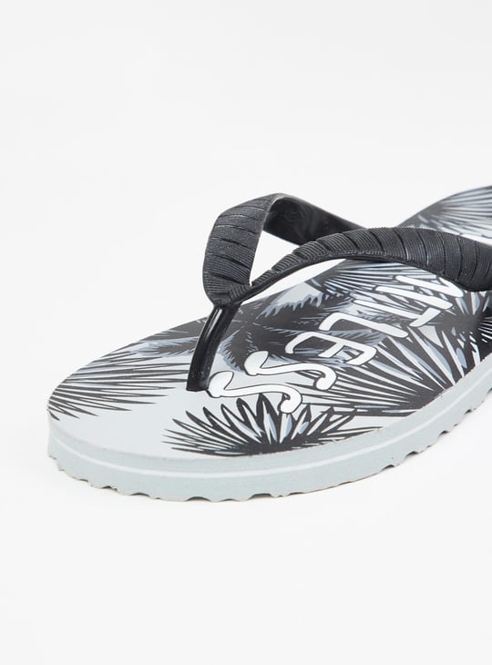 Men Printed Flip Flops 
