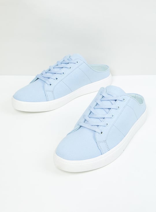 Women Textured Mule Sneakers 
