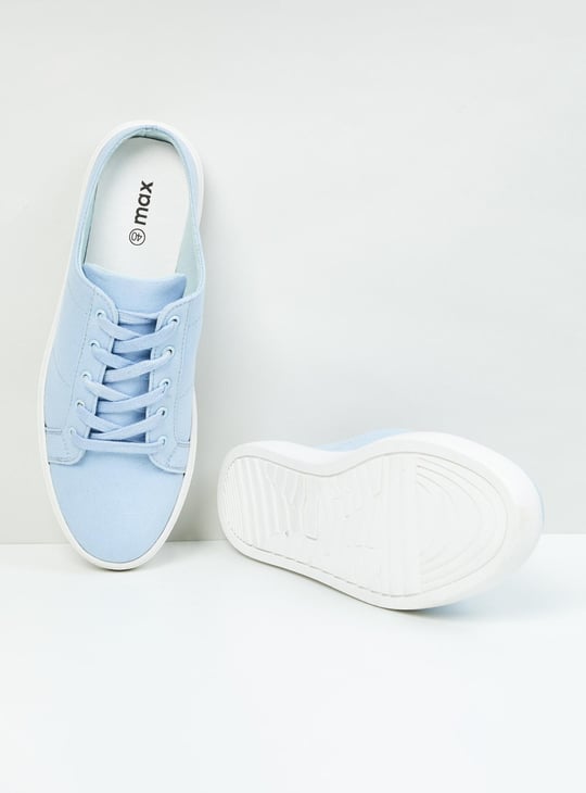 Women Textured Mule Sneakers 