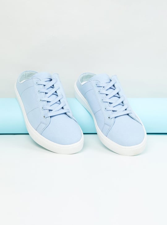 Women Textured Mule Sneakers 