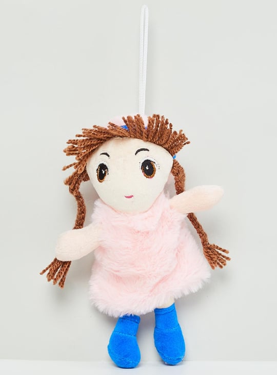 Girls Fur Doll Soft Toy