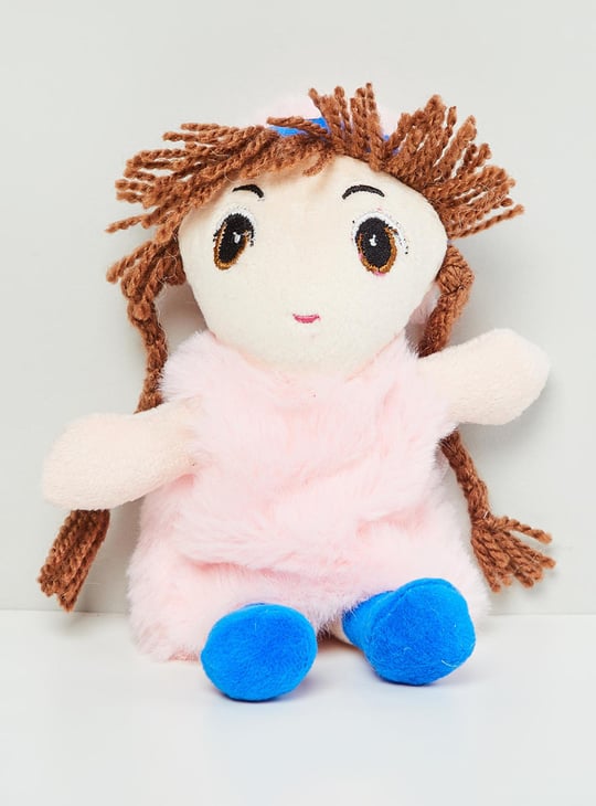 Girls Fur Doll Soft Toy