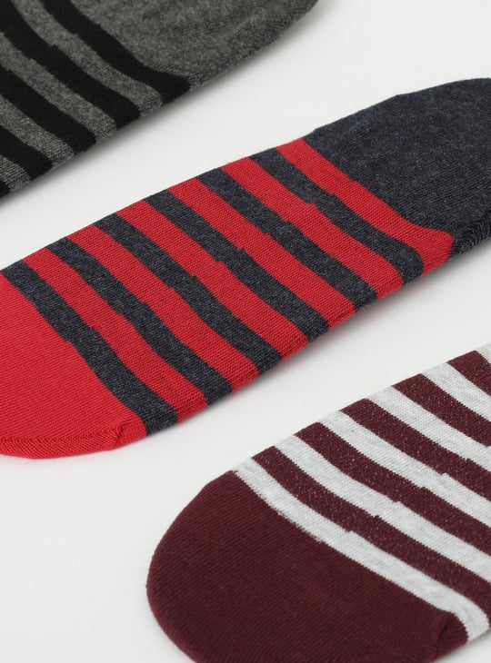 Men Striped Socks - Set of 3