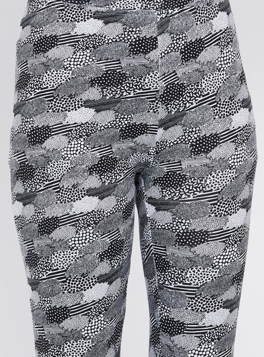 Women Printed Ankle-Length Leggings 
