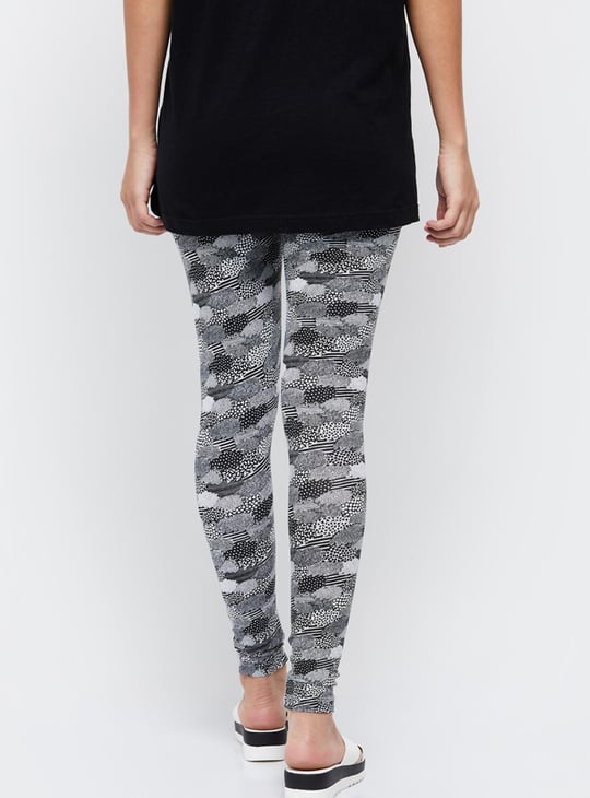 Women Printed Ankle-Length Leggings 