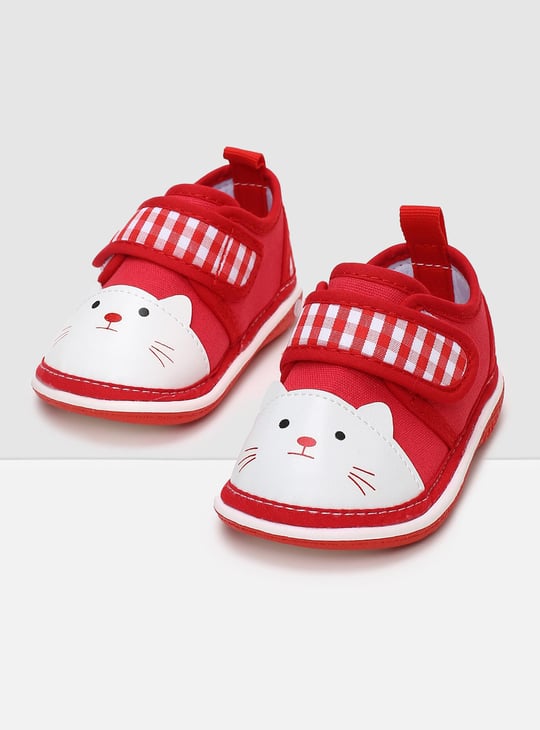 Girls Printed Velcro Closure Sandals