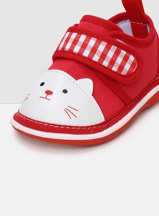 Girls Printed Velcro Closure Sandals