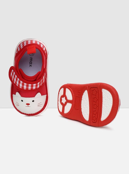Girls Printed Velcro Closure Sandals