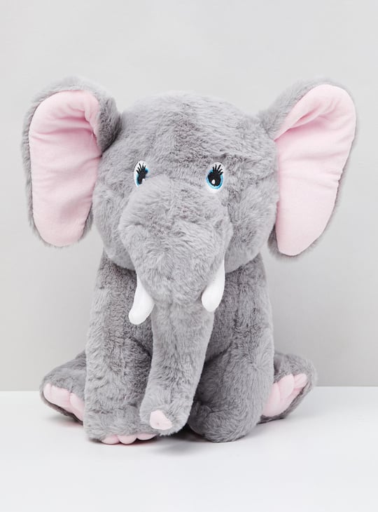 MAX Kids Textured Elephant Soft Toy