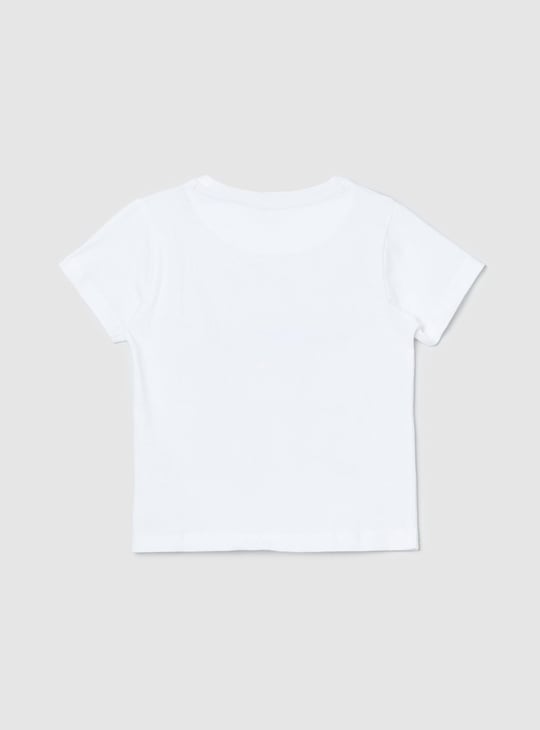 Boys Printed T-shirt With Pyjamas