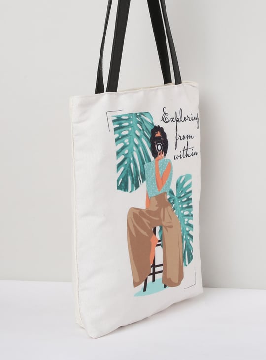 MAX Women Printed Tote Bag
