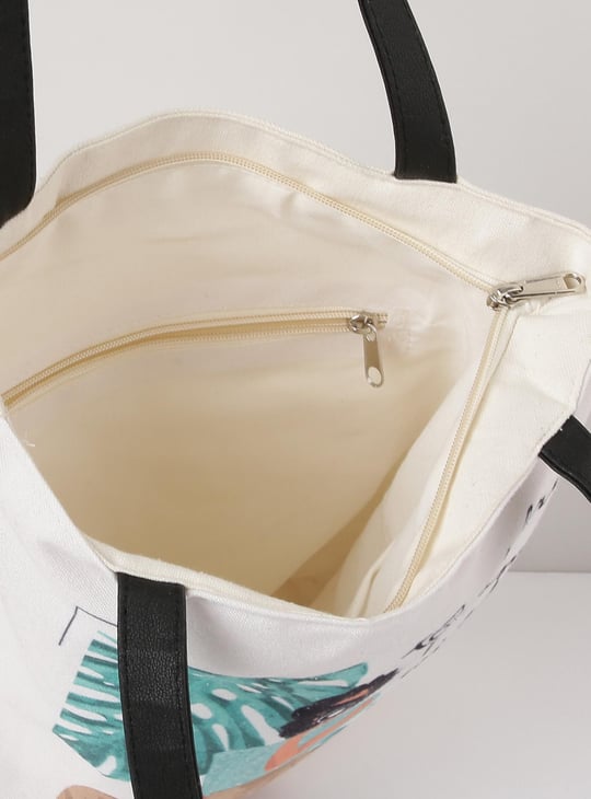 MAX Women Printed Tote Bag