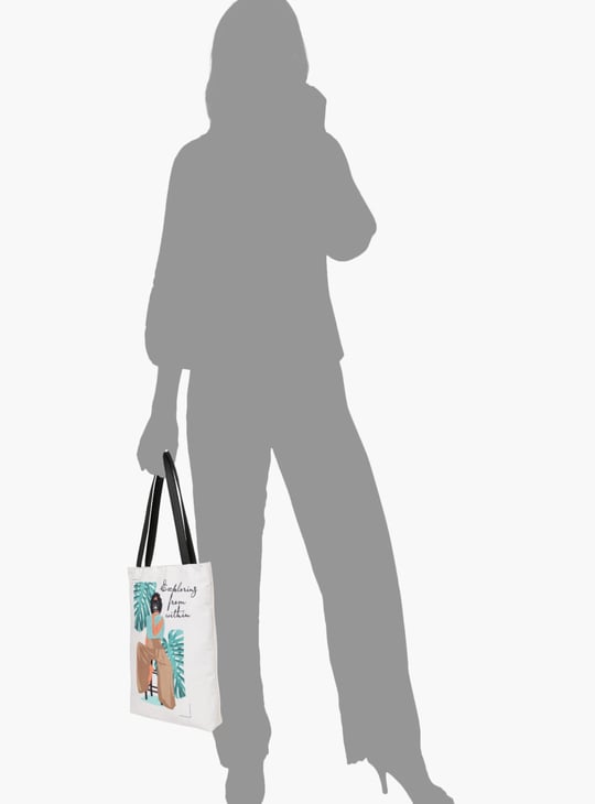 MAX Women Printed Tote Bag