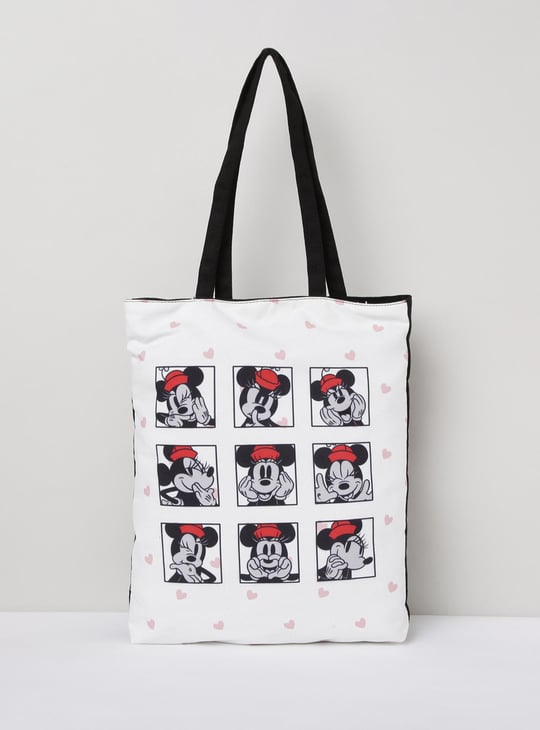 Women Mickey Mouse Print Tote Bag 