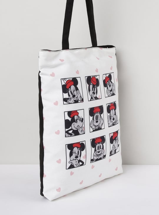 Women Mickey Mouse Print Tote Bag 