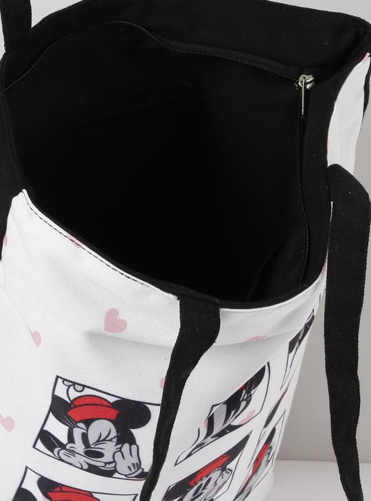 Women Mickey Mouse Print Tote Bag 