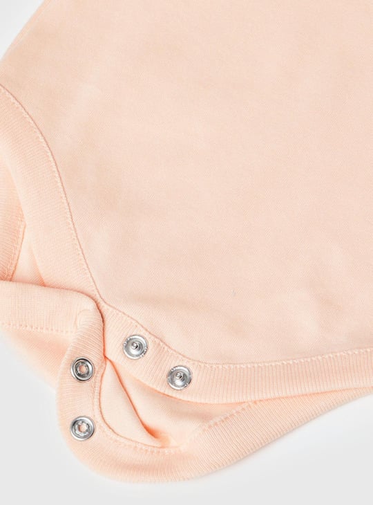 Girls Printed Bodysuit- Pack of 4 