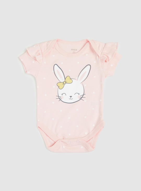 Girls Printed Bodysuit Gift Set - Pack of 3