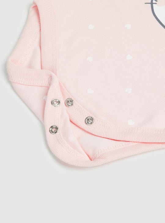 Girls Printed Bodysuit Gift Set - Pack of 3