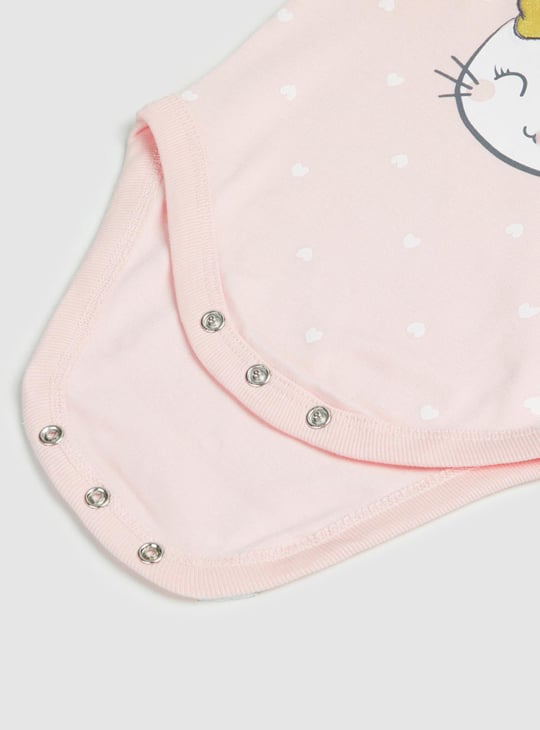 Girls Printed Bodysuit Gift Set - Pack of 3