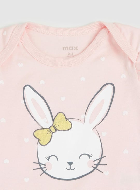 Girls Printed Bodysuit Gift Set - Pack of 3