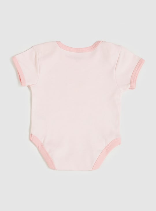 Girls Printed Bodysuit Gift Set - Set of 4