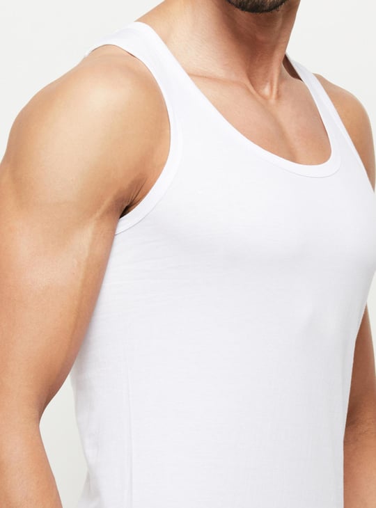 Solid Vest - Pack of 2 