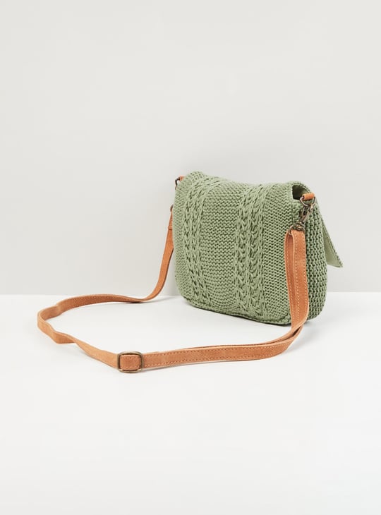 Women Textured Sling Bag 