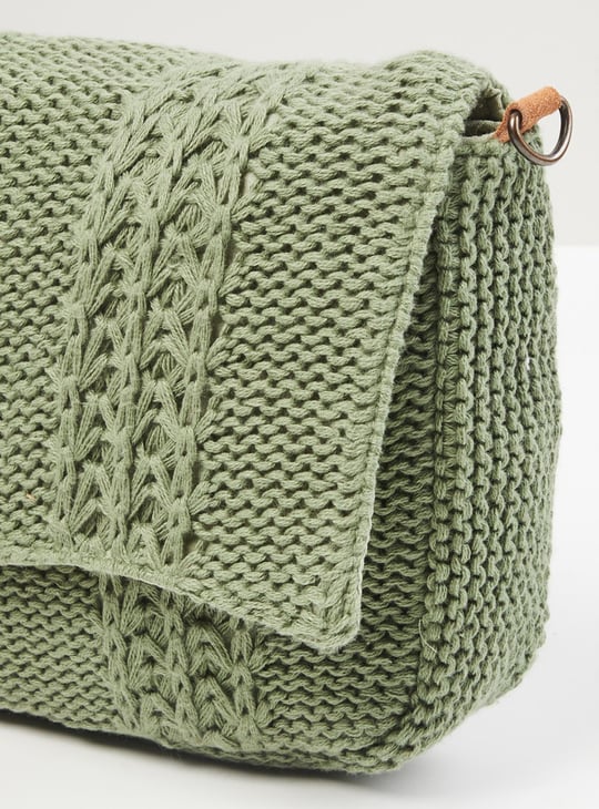 Women Textured Sling Bag 