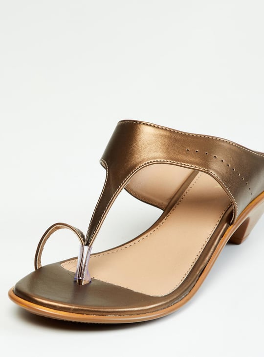 Women Solid Block Heels 