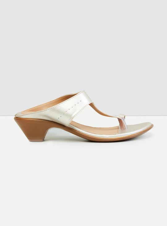Women Solid Block Heels 