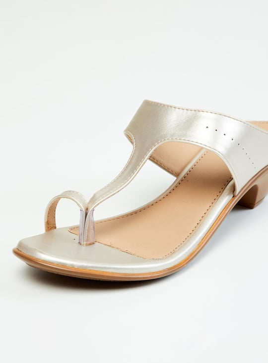 Women Solid Block Heels 