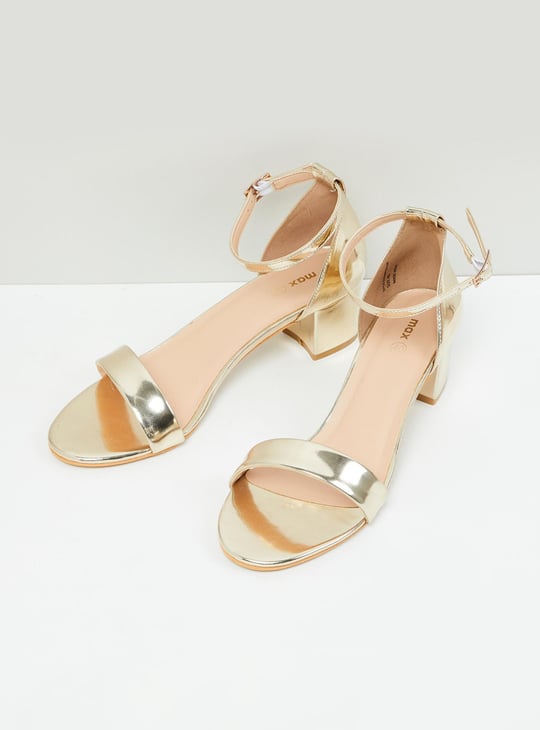 Women Solid Block Heels 