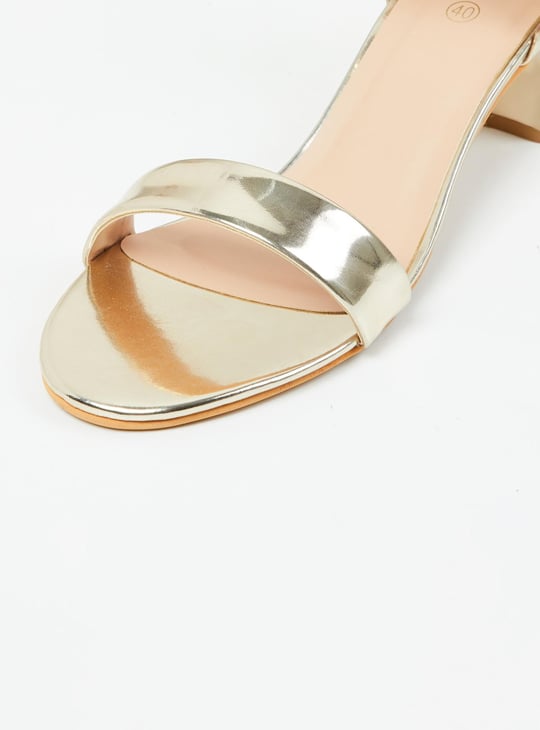 Women Solid Block Heels 