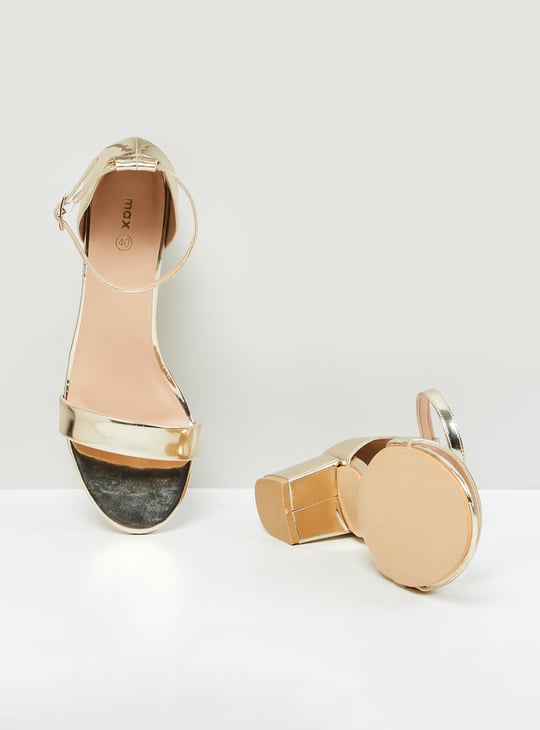 Women Solid Block Heels 